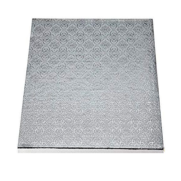 Double Thick Foil Wrapped Sheet Cake Boards Silver (Sets of 10)