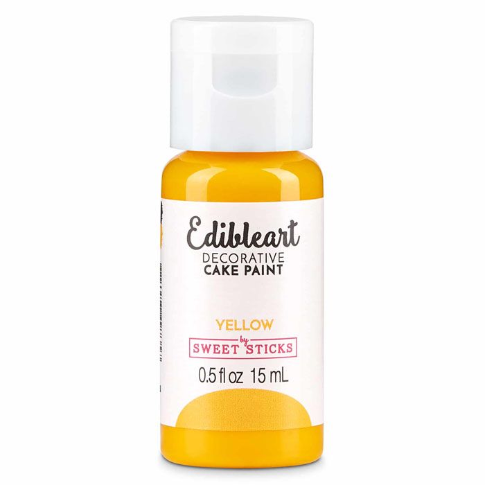 Edible Arts Matte Yellow Paint-15ml