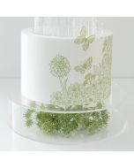 Fillable Acrylic Cake Stands 3" Tall