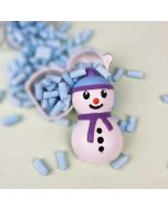 3D Snowman 3 Part Chocolate Mold