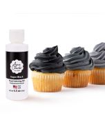 Super Black Food Color Gel, Large 4.5 oz.