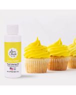 Lemon Yellow Food Color Gel, Large 4.5 oz.  (SKU 34-029)