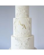 Alexandria Lace Mix & Match Monogram 3 Tier Set by Suzanne Esper