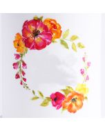 Avalon Floral Wreath Outline Mesh Stencil