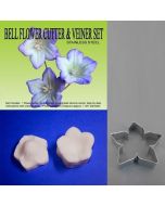 Cutter/Veiner Set Bell Flower