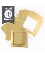 Big Cookie Boxes Gold