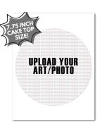 Customizable Blank Slate Cake-Size Icing Sheet