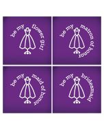 Bridesmaids Pictograms Mesh Stencil Set