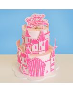 Princess Castle Cake Acrylic and Mesh Stencil Set