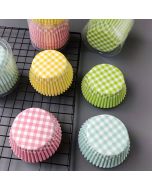 100 pc. Gingham Assortment Cupcake Liners