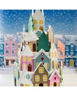 Christmas Houses Large Chocolate Mold