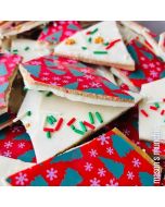 Chocolate Transfer Sheet Christmas Trees