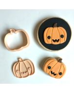 Cookie Embosser Set Halloween Pumpkin