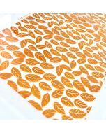 Chocolate Transfer Harvest Leaves