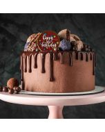 Chocolate Transfer Happy Birthday Rounds