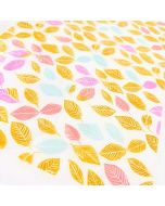 Chocolate Transfer Boho Leaves