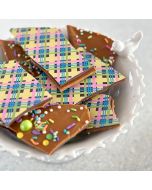 Chocolate Transfer Easter Plaid