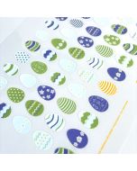 Chocolate Transfer Egg Chablon 