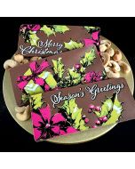 Chocolate Transfer Sheet Season's Greetings Bars