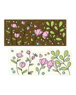 Chocolate Transfer Meadow Flowers Bars