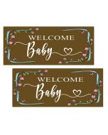 Chocolate Transfer Welcome Baby Bars