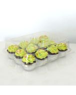 Cupcake Container Holds 12 Set of 10