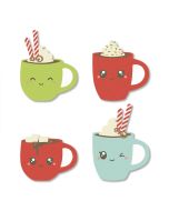 Edible Cupcake Toppers Hot Cocoa