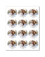 Customizable Icing Sheet Bubbles Photo Cookie