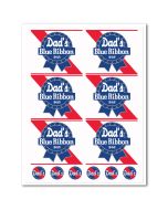 Icing Sheet Dad's Blue Ribbon Labels