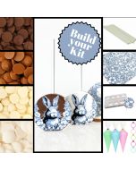 Delft Bunny Chocolate Lollipop Kit