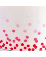 Dissipating Large Dots Acrylic Stencil Shortened