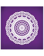 Doily Mesh Stencil Large