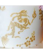 Chinese Zodiac Dragon Cake Stencil