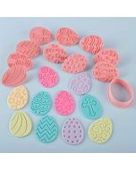 Easter Eggs Cutter and Embosser Set