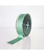 Edible Ribbon Metallic Green Wide