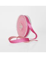 Edible Ribbon Metallic Pink Narrow