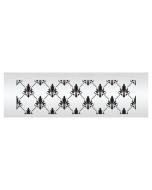 Fleur de Lis Diamond Stencil Shortened