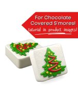 Chocolate Covered S'Mores Mold Christmas Tree