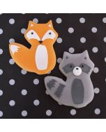 Cutie Foxy Raccoon Cookie Set