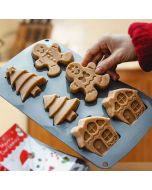 Gingerbread Village Silicone Baking Mold