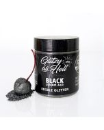 Glitzy as Hell Edible Glitter Black