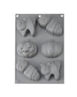 Goofy Ghouls Halloween Silicone Baking Mold