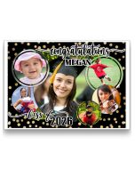 Customizable Icing Sheet Grad Collage 1/4 Sheet