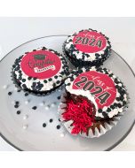 Icing Sheets Graduation Cookie Red