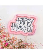 Happy Halloween Bones Cutter & Stencil Set