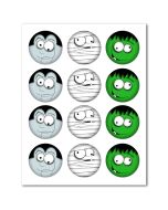 Icing Sheets Halloweenies Cookie/Cupcake