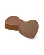 Chocolate Covered Oreo Icing Sheet Heart Mold