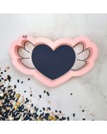 Heart Wings Cutter Stencil Set by Killer Zebras