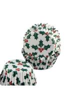 Candy Cups Holly Bon Bon Size