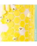 Dotted Honeycomb Large Stencil